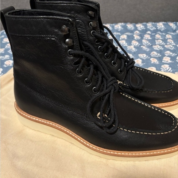 Nisolo Mateo All Weather Leather Boots Black Mens 8.5 NWT main image 5